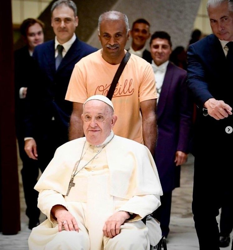 News Photo 1 - Europe - Otta Nottathil - pope_francis_wheel_chair_chariot_malayalee